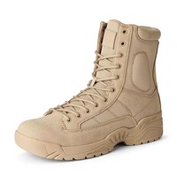 Bottes tactiques pour hommes, respirantes, pour la randonnée en plein air, chaussures d'entraînement, grandes tailles pour l'hiver, l'automne et l'été