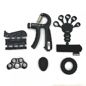 Juego de Seis Fortalecedores de Agarre de Acero PP con Contador Digital Ajustable de 10-100 kg, Entrenador de Venas de Antebrazo, Gimnasio en Casa - Product Image 1