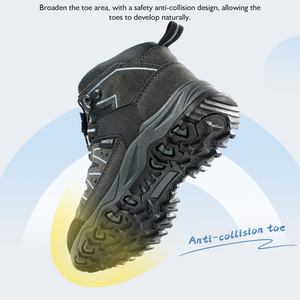 Zapatos de <span class=keywords><strong>Trekking</strong></span> para Niños al por Mayor, Unisex, para Niños y Niñas, Impermeables, de Gamuza y Malla, Resistentes al Desgaste, para Todas las Estaciones - Product Image 4