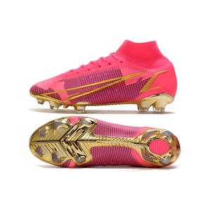 Nouvelles Chaussures de Football Montantes pour Hommes 2021 – Offre Spéciale – Bottes de Football pour Garçons – Superbes Chaussures de Football Personnalisables pour Intérieur/Extérieur - Product Image 4