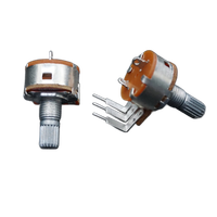 Régulation de vitesse de type WH148 personnalisé potentiomètre rotatif commutation lampe de table gradateur avec rhéostats