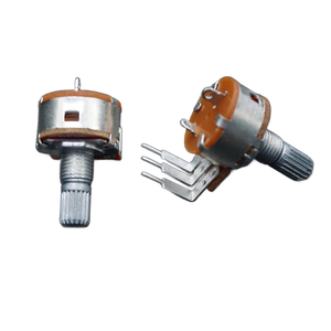 Potenciómetro giratorio de regulación de velocidad tipo WH148 personalizado, interruptor de atenuación de lámpara de mesa con reóstatos - Product Image 2