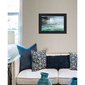 HMS nella nebbia cornice nera stampa elegante collezione di stampe artistiche da parete - Product Image 3