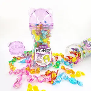 Hot Sale Colorful Juice Flavored Rainbow Candy Bulk Sour Sweet Mini Hard Candy Funny Thousands Paper Cranes Bulk Candy Bar