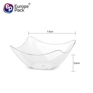 <span class=keywords><strong>Amazon</strong></span> top vendedor 2020 vajilla desechable 79ml de plástico plato de postre - Product Image 2