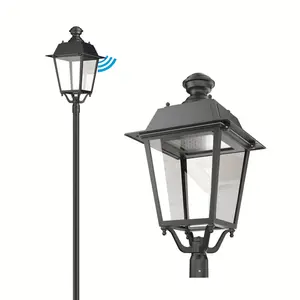 lamp post lights outdoor 40w 60w 80w 100w garden street lamp post Supplier