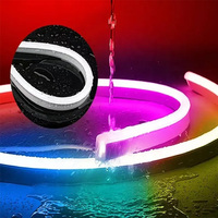 Letrero con Logotipo Personalizado, Decoración Impermeable IP65, Rollo de Cuerda Flexible LED RGB, Tira de Luz de Neón Flexible para Pared, 5V USB, Regulable