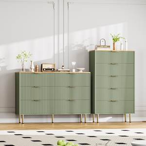 Combohome Kommode für Schlafzimmer 6-Schubladen-Kommode mit Breiten Schubladen Holz-Schubladenschrank Moderne Aufbewahrungskommode für Wohnzimmer - Product Image 6