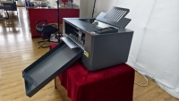 Traceur de découpe d'étiquettes S490DH à double tête avec servomoteur, alimentation automatique de feuilles de vinyle et de carton A3, A4, A3+, avec fonctions de découpe et de pliage