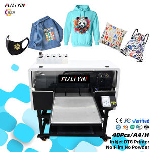 Imprimante DTG grand <span class=keywords><strong>format</strong></span> à une station Brother Head Imprimante textile DTG 5 couleurs Machine d'impression automatique de t-shirts - Product Image 1