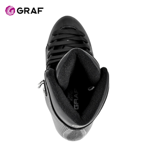 Chaussures de patinage artistique pour la location sur patinoire extérieure en hiver, lames en acier inoxydable, doublure en coton antibactérien pour femmes adultes - Product Image 5