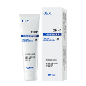Pasta Dental Antibacteriana Oem Xhh para Limpieza Bucal, Contenido Neto Personalizable, Uso Doméstico, Antibacteriana para Adultos - Product Image 1