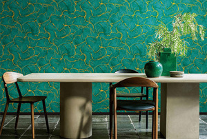 Papel Tapiz de PVC con Reverso de Papel de Aluminio de 53 cm, Diseños de Mármol, Papel Tapiz Ihouse de Guangzhou 2025 - Product Image 2