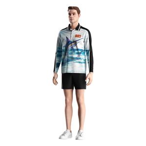 Camiseta Polo con Diseño de Pez Espada para Hombre, Control de Humedad UPF50+, Secado Rápido y Transpirable para Largos Días de Pesca - Product Image 6