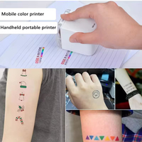 Impresora de Inyección de Tinta a Color Portátil Mini, Dispositivo Inteligente Inalámbrico para Impresión de Logotipos, Etiquetas, Fechas y Códigos