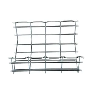 under desk galvanized steel straight cable mesh basket tray elbow manufacturer