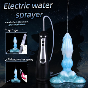 Fantasy Creature <b>Silicone</b> Suction Cup Dildo Knot Design with Squirting Function Medical Grade <b>Silicone</b> Premium Quality - Product Image 6