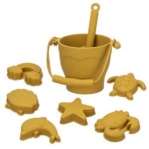 Lot de jouets de bain éducatifs unisexes en silicone pour bébés et tout-petits, idéal pour la plage et le sable - Product Image 1