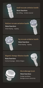 Máquina de Cavitación en Forma de S de 40K, Antiarrugas, Reafirmante de Piel para Rostro y Cuerpo, Material ABS - Product Image 4