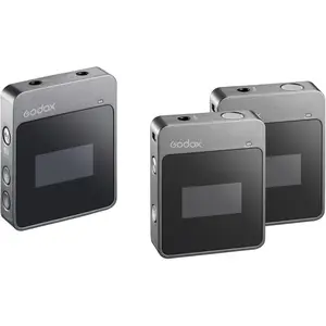Godox-Sistema de micrófono inalámbrico Digital MoveLink M2 para 2 personas, para cámaras y teléfonos inteligentes, con 3,5mm (2,4 GHz)