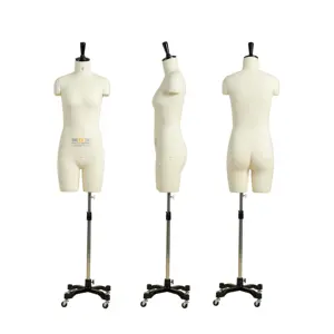 Beifuform torso mannequins for clothing female size S women half body manikin dress form fiberglass dummy sewing mannequin