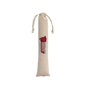 Hight Quality Calico Cotton Cutlery Bags Drawstring Cutlery Bags for Packing - Product Image 1