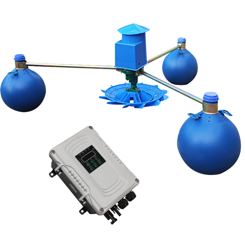 Special large bubble aerator for outlet