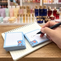 Bloc-notes autocollants réutilisables en forme personnalisée pour bureau