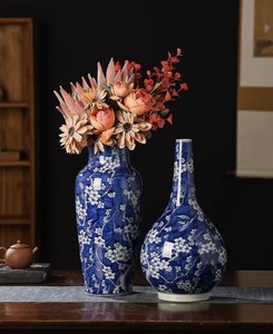 Jingdezhen <span class=keywords><strong>Dynastie</strong></span> <span class=keywords><strong>Ming</strong></span> <span class=keywords><strong>Vase</strong></span> en céramique de Chine antique Vases en porcelaine antique bleu et blanc - Product Image 4