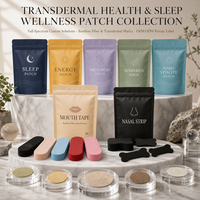 Lot de 30 Patchs Anti-Tabac aux Herbes, Formule aux Huiles Essentielles Végétales, Patch Corporel Rafraîchissant l'Haleine pour Adultes