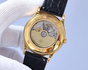 Reloj Patek Philippe de Alta Calidad, Lujoso y Ejecutivo, Nuevo Modelo con Correa de Cuero, Caja Metálica y Cristal de Zafiro - Product Image 6