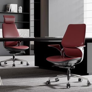 <span class=keywords><strong>Silla</strong></span> Ejecutiva Ergonómica Moderna LINOU con Malla, Ajustable, Estructura de Madera, Patas de Aluminio, Respaldo en Escalera, Comodidad a Largo Plazo, 1 Año de Garantía - Product Image 3