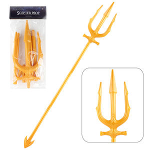 Cortège <span class=keywords><strong>de</strong></span> déguisement d'Halloween : sceptre, trident doré, accessoire <span class=keywords><strong>de</strong></span> fête dans une salle <span class=keywords><strong>de</strong></span> bal - Product Image 4