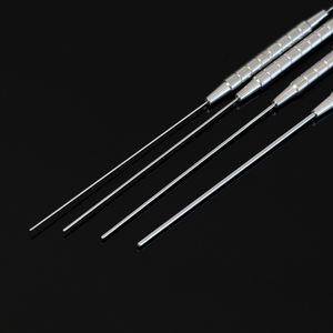 फ़ैक्टरी टाइटेनियम मिश्र धातु नेत्र लैक्रिमल जांच माइक्रोसर्जिकल जांच नेत्र जांच नेत्र - Product Image 4