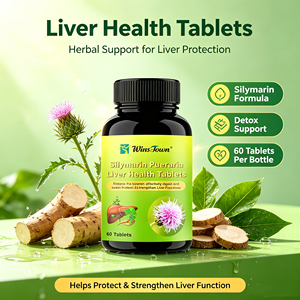 Wins Town silymarin pueraria <b>liver</b> health tablets metabolize harmful substances silymarine extract health Herbal <b>supplements</b> - Product Image 4