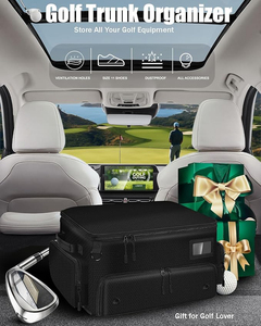 Organizador de Maletero para Golf, Impermeable, Ventilado, para Zapatos, Pelotas, Tees, Gorras, Guantes, Ropa, Especial para Autos - Product Image 5
