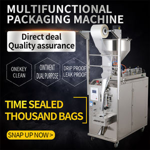 Macchina imballatrice verticale di calore di riempimento liquido del Ketchup dell'attrezzatura del miele della bevanda dell'alimento dell'imballaggio e della bustina - Product Image 6