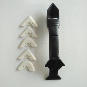 Caulk Remover <span class=keywords><strong>scraper</strong></span> <span class=keywords><strong>Sealant</strong></span> hoàn thiện công cụ Kit 3 trong 1 caulking <span class=keywords><strong>scraper</strong></span> công cụ với 5 miếng đệm Silicone có thể thay thế - Product Image 5