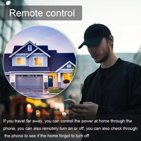 Disjoncteur de fuite de terre de protection de courant de tension numérique de système de gestion d'énergie monophasé de WiFi intelligent pour le ménage