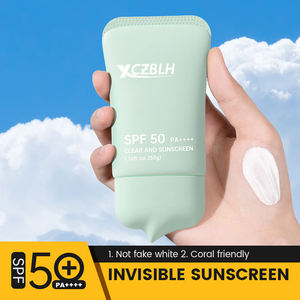 OEM ODM ナイアシンアミド配合 透明日焼け止め SPF50 トラベルサンスクリーン UVAUVBカット ノンオイリー ノンホワイトキャスト 防水 - Product Image 6