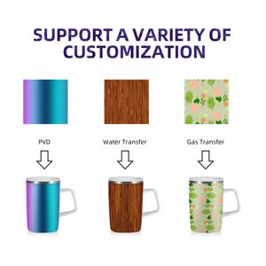 ANSHENG Taza de Café Nórdica de Acero Inoxidable con Tapa, Superventas - Product Image 4