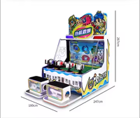 Centre de divertissement, jeu d'arcade de tir à l'eau à 4 joueurs, fonctionnant à la pièce, machine de jeu d'arcade, métal, garantie 1 an