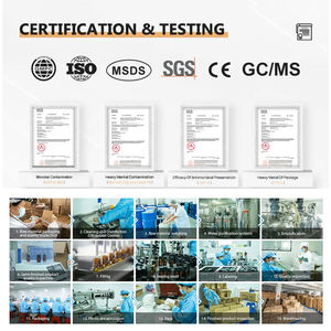 Crème raffermissante pour le cou, blanchissante, apaisante, au collagène, au ginseng et au rétinol biologique, en gros, marque privée, OEM, pour tous les types de peau - Product Image 6