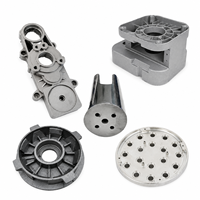 Pièces moulées avec précision en aluminium A356 et acier inoxydable AISI 316 pour applications médicales, robotiques, machines industrielles et quincaillerie (OEM)