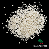 Granulés PA66 GF30 FR V0 en gros, résine de nylon 66 renforcée ignifuge bromée pour connecteurs électriques automobiles