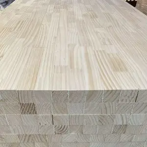More Cheaper Price Eco-friendly Solid Wood Pine Finger Joint Wood Board For Furniture Making