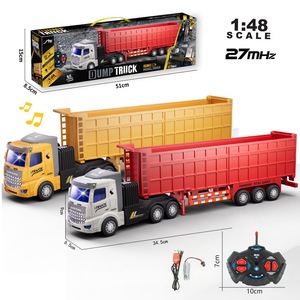 <span class=keywords><strong>Camion</strong></span> de construction <span class=keywords><strong>radiocommandé</strong></span> SINO à l'échelle 1:48, 4 canaux, avec feux avant européens et musique, chargeur inclus - Product Image 2