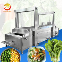 ORME Automatische Peper-Aardappel Blancher Franse Friet Amandel Voedsel Blancheringsmachine voor Fruit en Groenten