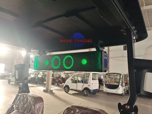 Voitures de golf électriques certifiées CE à 4 places avec batterie au lithium 72V, moteur AC 48V, batterie haute efficacité - Product Image 3