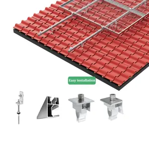 Tile Roof Solar Mounting System Solar Mounting Bracket Solar Panel Roof Mount